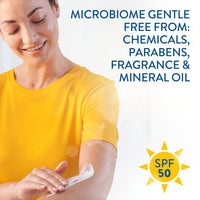 CETAPHIL SHEER MINERAL SUNSCREEN BROAD SPECTRUM SPF 50 ( BEST FOR SENSITIVE SKIN )