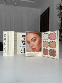 SHEGLAM All In One Makeup Book Palette 6 Fold