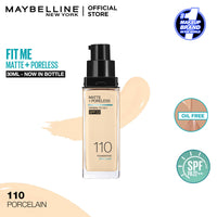 Maybelline - Fit Me Matte + Poreless Liquid Foundation-Extra coverage